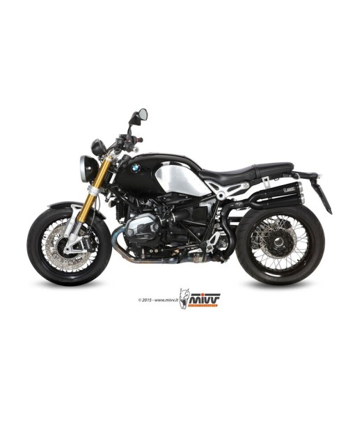 Mivv Slip-On X-Cone black BMW R Nine T 2014-23
