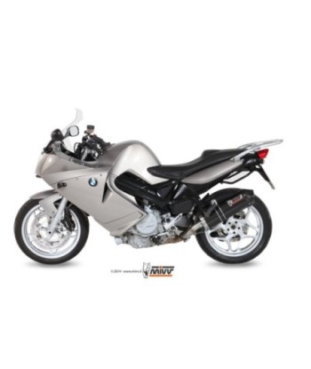 Mivv Slip-On Oval carbono con tapa carbono BMW F 800 S / ST 2006-12