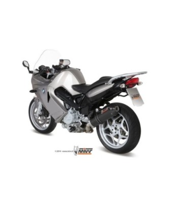 Mivv Slip-On Oval carbono con tapa carbono BMW F 800 S / ST 2006-12