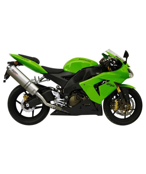 Mivv Slip-On Oval titan Kawasaki ZX-10 R 2004-05
