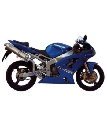 Mivv Slip-On Oval titan Kawasaki ZX-6 RR / ZX-6 R 636 2003-04