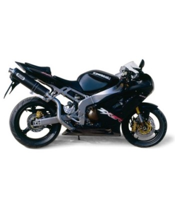 Mivv Slip-On Oval carbono Kawasaki ZX-6 RR / ZX-6 R 636 2003-04