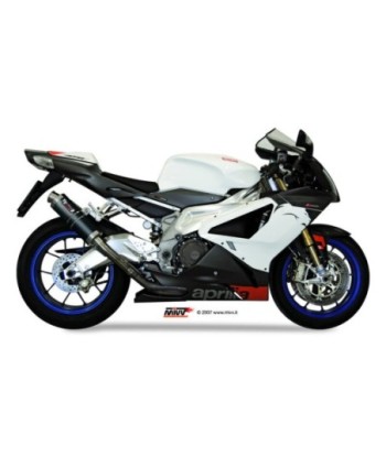 Mivv 2 Slip-On GP carbon Aprilia RSV 1000 2004-08 / Tuono Fighter 1000 2006-10