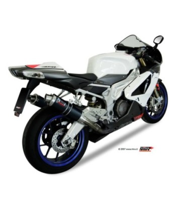 Mivv 2 Slip-On GP carbon Aprilia RSV 1000 2004-08 / Tuono Fighter 1000 2006-10