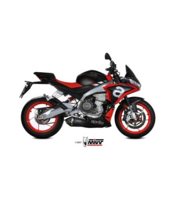 Mivv Full system 2x1 Delta Race Black Aprilia RS 660 / Tuono 660 2020-24