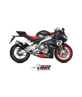 Mivv Full system 2x1 Delta Race carbono Aprilia RS 660 2020-24 / Tuono 660 2021-24