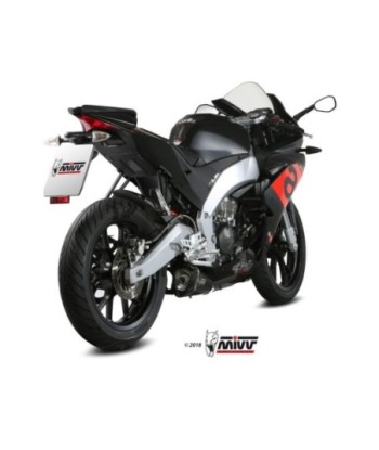 Mivv Slip-On Delta Race black Aprilia RS 125 (4 stroke) 2017-20