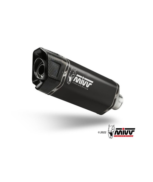 Mivv Escape Completo 2x1 SR-1 Black Yamaha T-MAX 560 2025-26 (colector inox)
