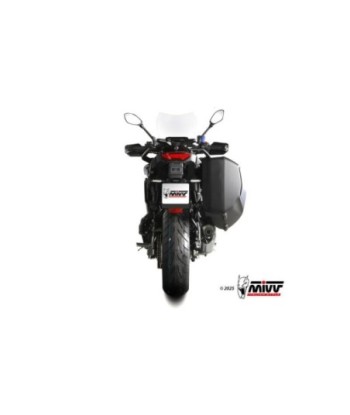 Mivv Escape Completo 3x1 DELTA RACE Black Yamaha Tracer 9 / GT / GT+ 2025