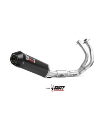 Mivv Escape Completo 2x1 OVAL CARBON con Tapa Carbono KAWASAKI NINJA 650 / Z650 2024-26