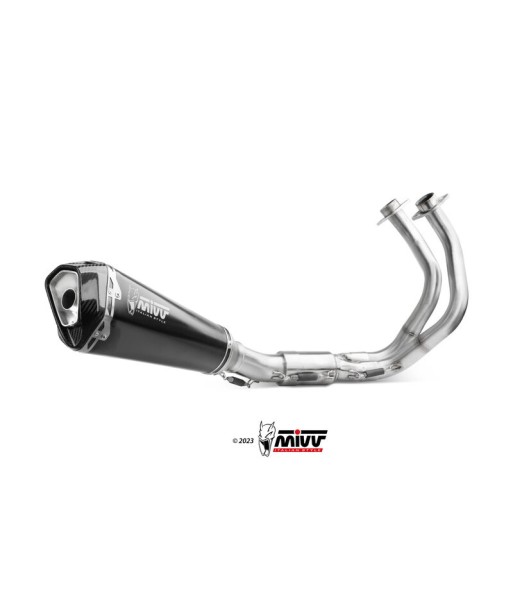 Mivv Escape Completo 2x1 DELTA RACE BLACK KAWASAKI NINJA 650 / Z650 2024-26