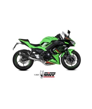 Mivv Escape Completo 2x1 GPpro CARBON KAWASAKI NINJA 650 / Z650 2024-26 (+CAT)