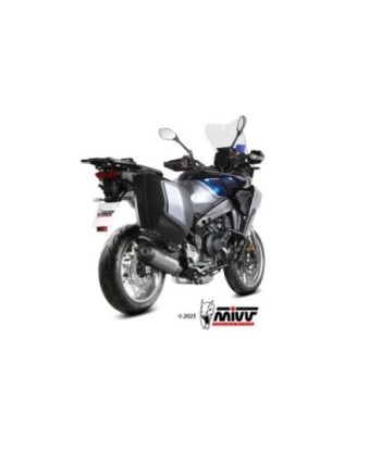 Mivv Escape Completo 3x1 AK-1 TITANIUM con Tapa Carbono YAMAHA Tracer 9 / GT / GT+ 2025-26 (+CAT)