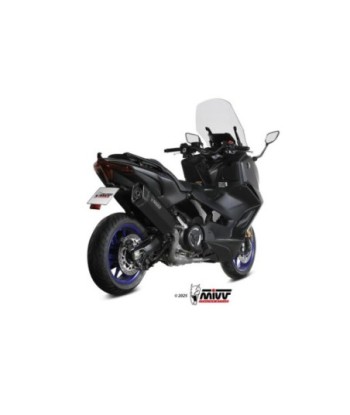 Mivv Escape Completo 2x1 SR-1 BLACK TITANIUM YAMAHA T-MAX 560 2025-26 (+CAT)