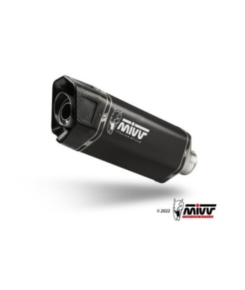 Mivv Escape Completo 2x1 SR-1 BLACK YAMAHA T-MAX 560 2025-26 (+CAT)