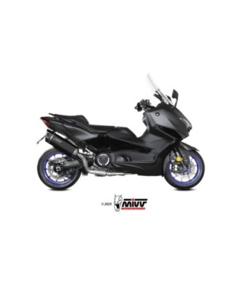 Mivv Escape Completo 2x1 SR-1 BLACK YAMAHA T-MAX 560 2025-26 (+CAT)