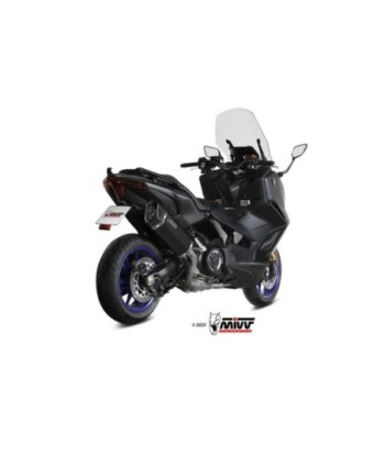 Mivv Escape Completo 2x1 SR-1 BLACK YAMAHA T-MAX 560 2025-26 (+CAT)