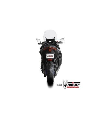 Mivv Escape Completo 2x1 SR-1 BLACK YAMAHA T-MAX 560 2025-26 (+CAT)