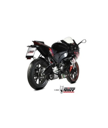 Mivv Escape Completo 1x1 DELTA RACE ST. STEEL APRILIA RS 125 / TUONO 125 2025-26