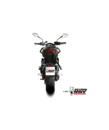 Mivv Escape Completo 3x1 DELTA RACE BLACK TRIUMPH TRIDENT 660 2025-26