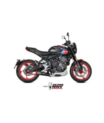 Mivv Escape Completo 3x1 X-M5 BLACK TRIUMPH TRIDENT 660 2025-26