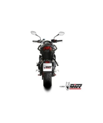 Mivv Escape Completo 3x1 X-M5 BLACK TRIUMPH TRIDENT 660 2025-26