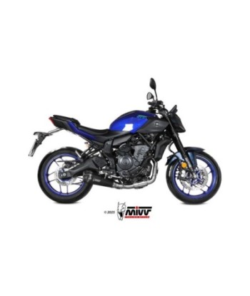 Mivv Escape Completo 2x1 DELTA RACE BLACK YAMAHA MT-07 2025-26 (+CAT)