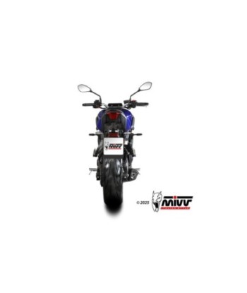 Mivv Escape Completo 2x1 DELTA RACE BLACK YAMAHA MT-07 2025-26 (+CAT)