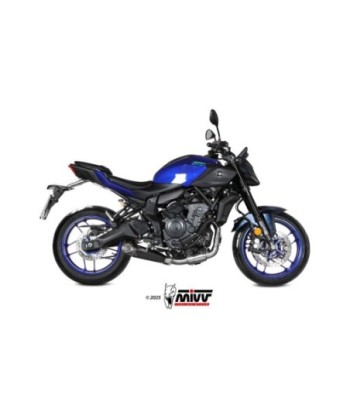 Mivv Escape Completo 2x1 X-M5 BLACK YAMAHA MT-07 2025-26