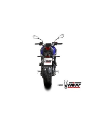 Mivv Escape Completo 2x1 X-M5 BLACK YAMAHA MT-07 2025-26
