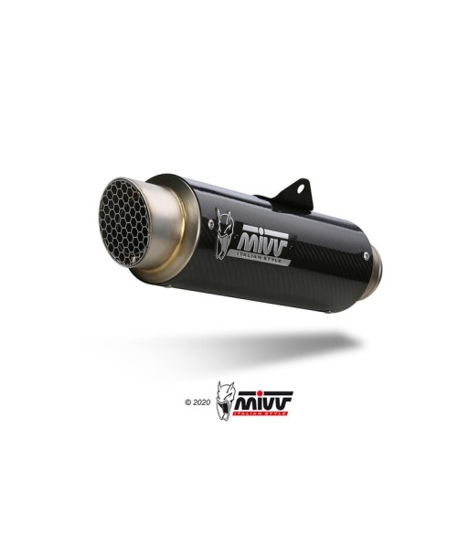 Mivv Escape Completo 2x1 GPpro CARBON YAMAHA MT-07 2025-26 (+CAT)