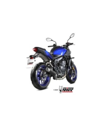 Mivv Escape Completo 2x1 GPpro BLACK YAMAHA MT-07 2025-26