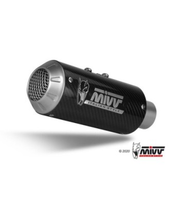 Mivv Full System 1x1 MK3 BLACK YAMAHA MT-125 / YZF R125 2025-