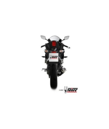 Mivv Full system 1x1 GP Pro BLACK Yamaha MT-125 2020-26 / YZF R125 2019-26 (+CAT)