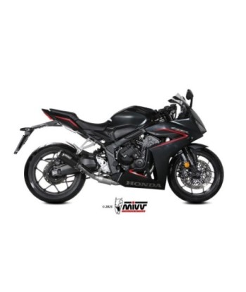 Mivv Escape Completo 4x2x1 MK3 Black Honda CBR 650 R 2024-26