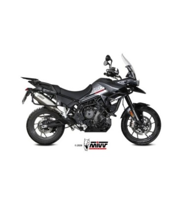 Mivv Slip-On Speed Edge St. Steel Triumph Tiger 850 Sport 2021-25