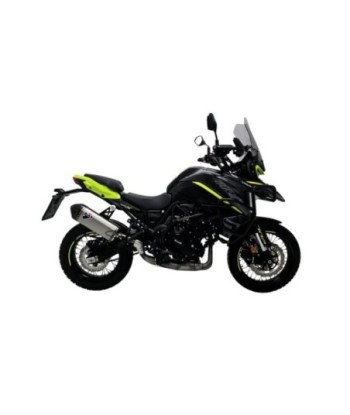 Termignoni Silencioso Titanio con Tapa en Carbono Benelli TRK 702/702 X 2024-25