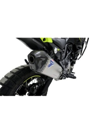 Termignoni Silencioso Titanio con Tapa en Carbono Benelli TRK 702/702 X 2024-25