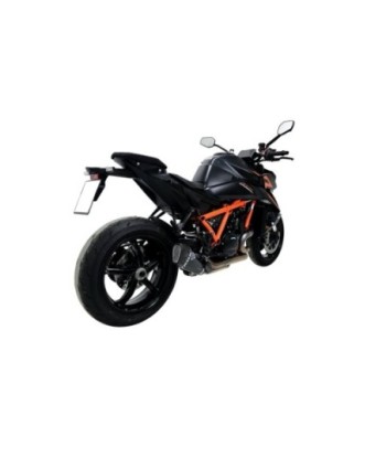 Termignoni Silencioso Titanio Negro con Tapa en Carbono KTM Super Duke R 1390 2024-26