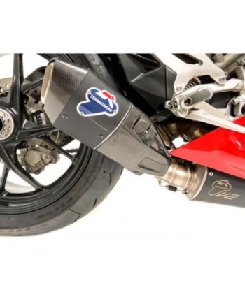 Termignoni Silencioso Lateral + UpMap Titanio Negro Ducati PANIGALE V2 / Street Fighter V2 2021-24