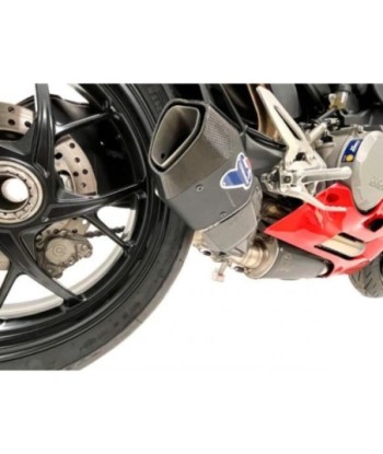Termignoni Silencioso Lateral + UpMap Titanio Negro Ducati PANIGALE V2 / Street Fighter V2 2021-24