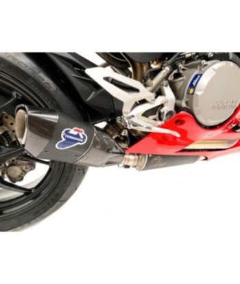 Termignoni Silencioso Lateral + UpMap Titanio Negro Ducati PANIGALE V2 / Street Fighter V2 2021-24