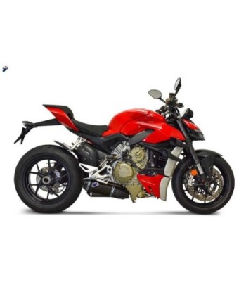 Termignoni Silencioso Negro + UpMap Titanio Ducati STREETFIGHTER V4 2020-24