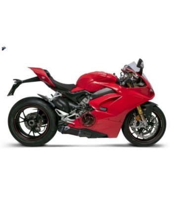 Termignoni Silencioso Negro + UpMap Titanio Ducati PANIGALE V4 S,R 2018-24
