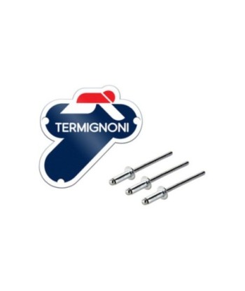 Logo Termignoni con relieve 7,5x7,5