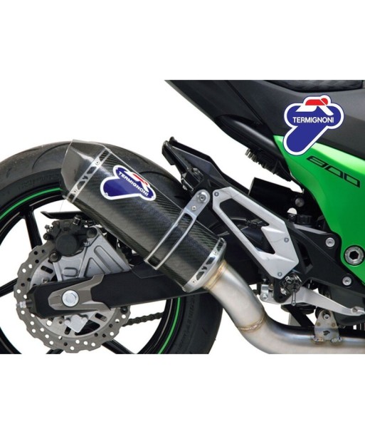 Termignoni Silencioso Relevance Carbono Kawasaki Z800 e 2013-17