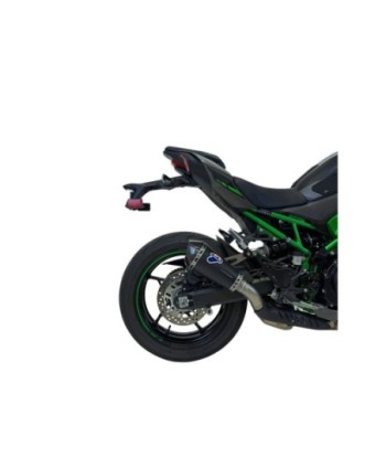 Termignoni Silencioso Relevance Titanio Negro con Tapa en Carbono Kawasaki Z900 2024-26