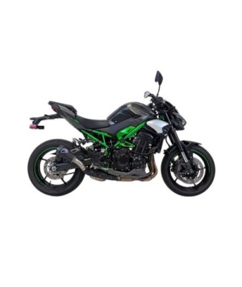 Termignoni Silencioso GP2R Titanio Negro con Tapa en Carbono Kawasaki Z900 2024-26