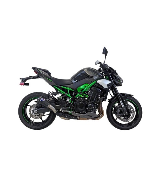 Termignoni Silencioso GP2R Titanio Negro con Tapa en Carbono Kawasaki Z900 2024-26