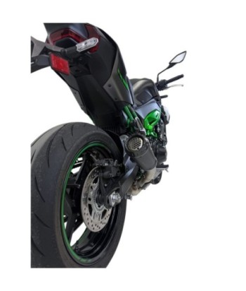 Termignoni Silencioso GP2R Titanio Negro con Tapa en Carbono Kawasaki Z900 2024-26